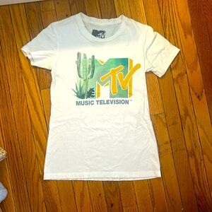 White MTV T-Shirt XS/Sm